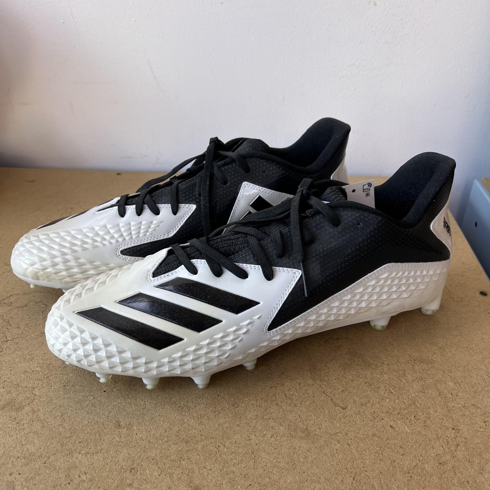 adidas Freak X Carbon Football Cleats Shoes Mens 15 Black White DB0142